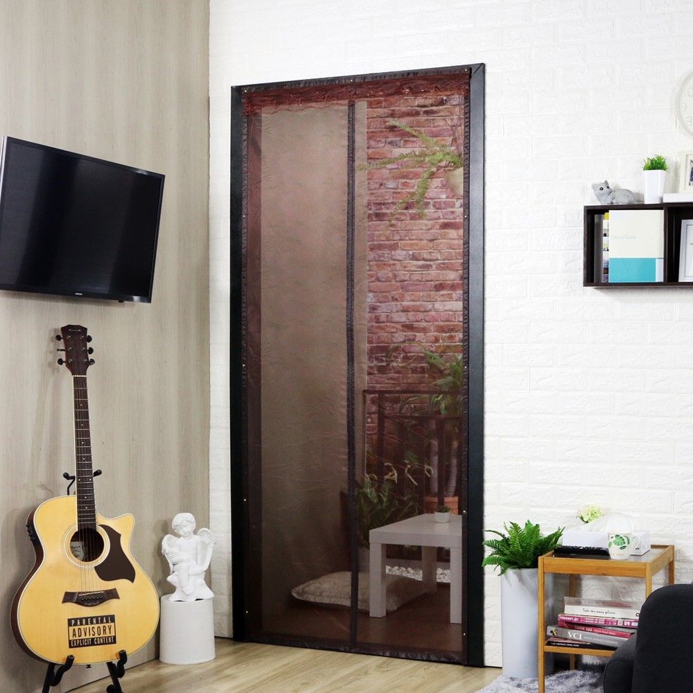 WSP ม่านกันยุง น้ำตาล 90X210ซม #TK50