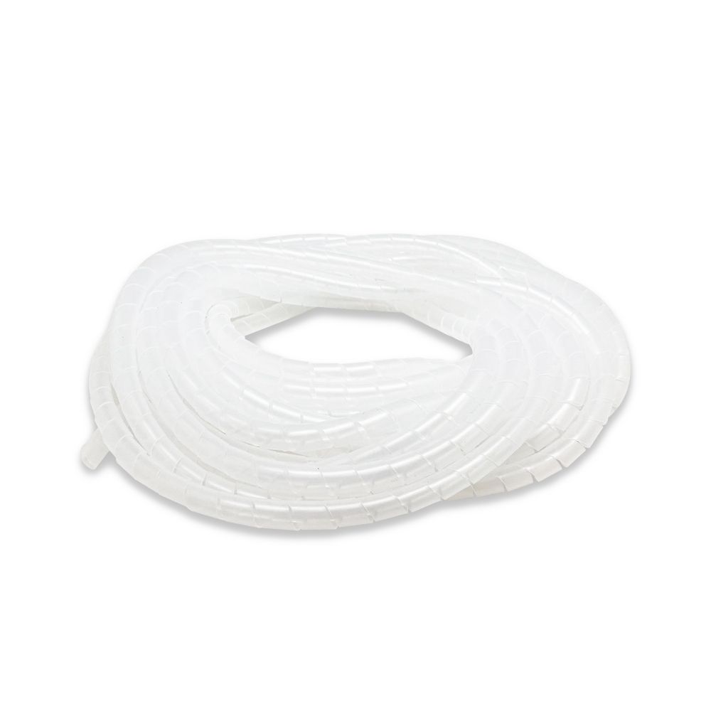 ไส้ไก่เก็บสายไฟ สีขาว 12 มม. 5เมตร#15156