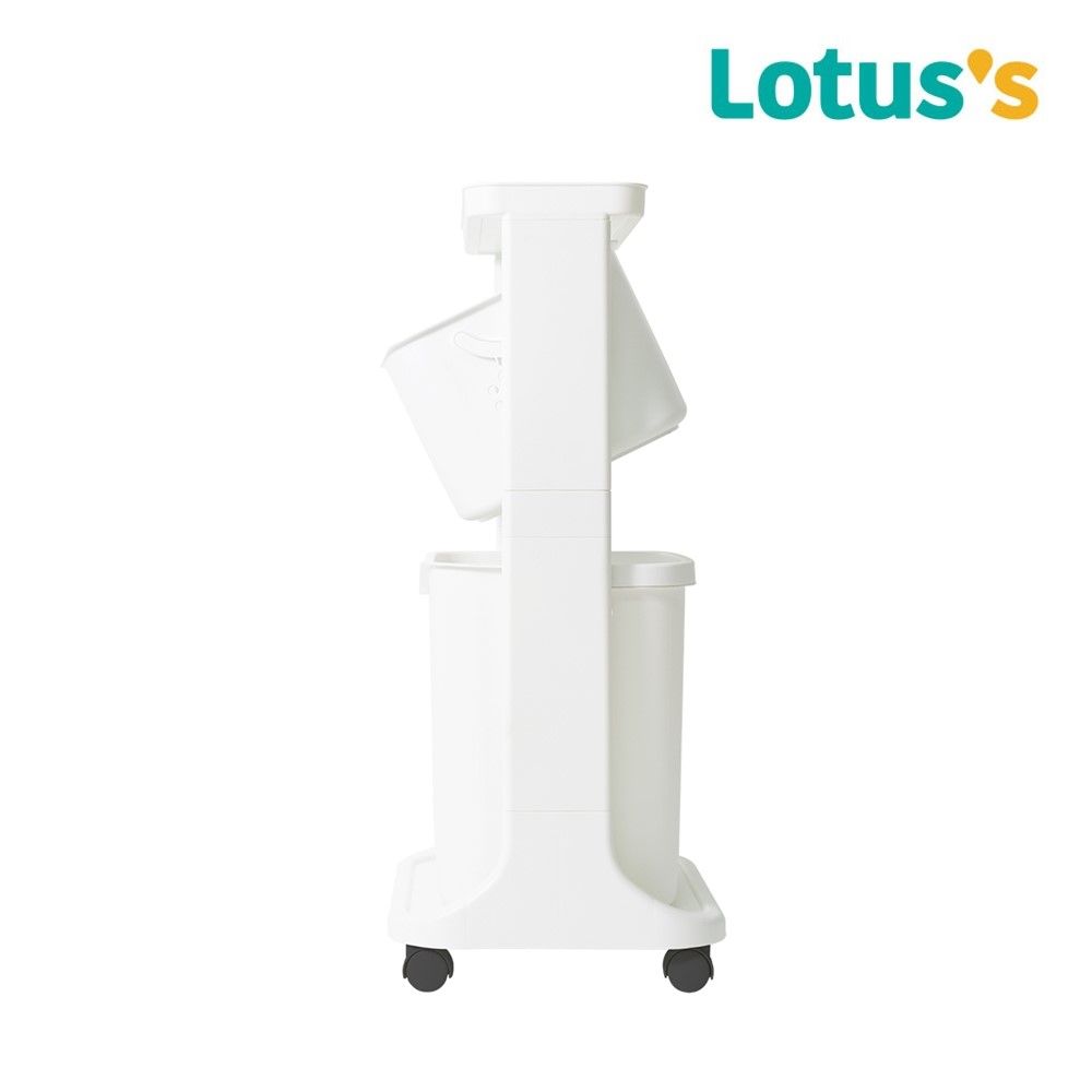 โลตัสตะกร้าผ้าอเนกประสงค์มีล้อ 2 ชั้น