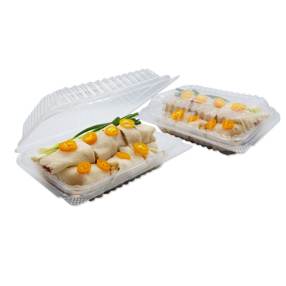 เอโร่กล่องอาหารฝาพับPP 450มล.1X50