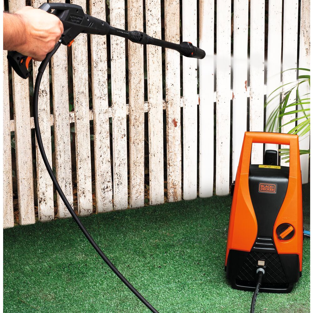 BLACK DECKER เครื่องฉีดน้ำแรงดันPW1450TD-B1 100บาร์