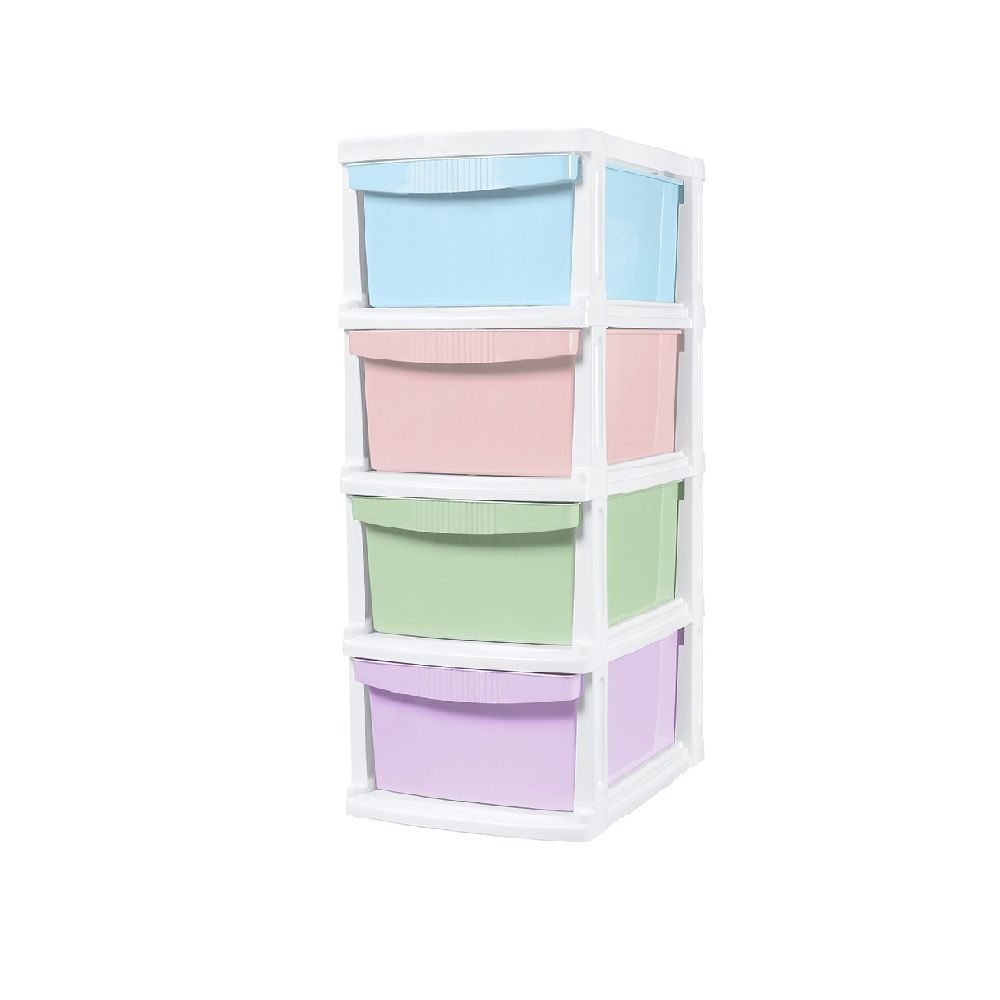 CHEST OF DRAWERS PASTALE NO.2424 4 TIER