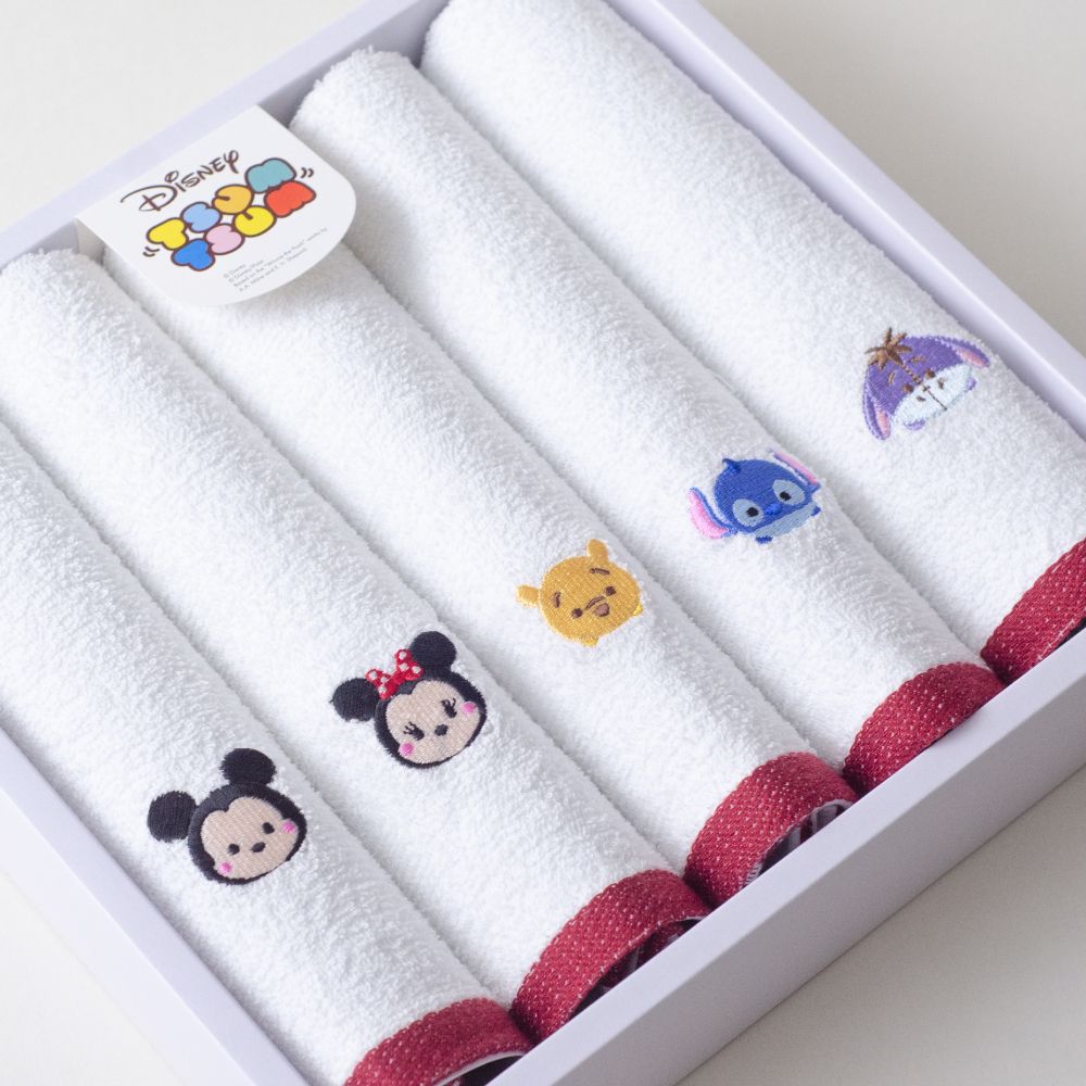 GIFT SET ผ้าขนหนู DISNEY 13X13นิ้ว 5ผืน