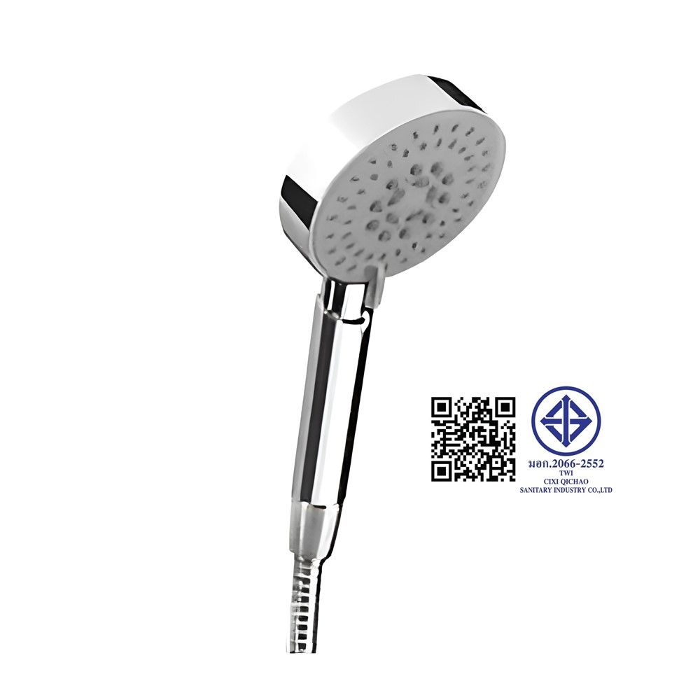 WSP SHOWER HEAD SET 5FUNCTION #510 CHROME