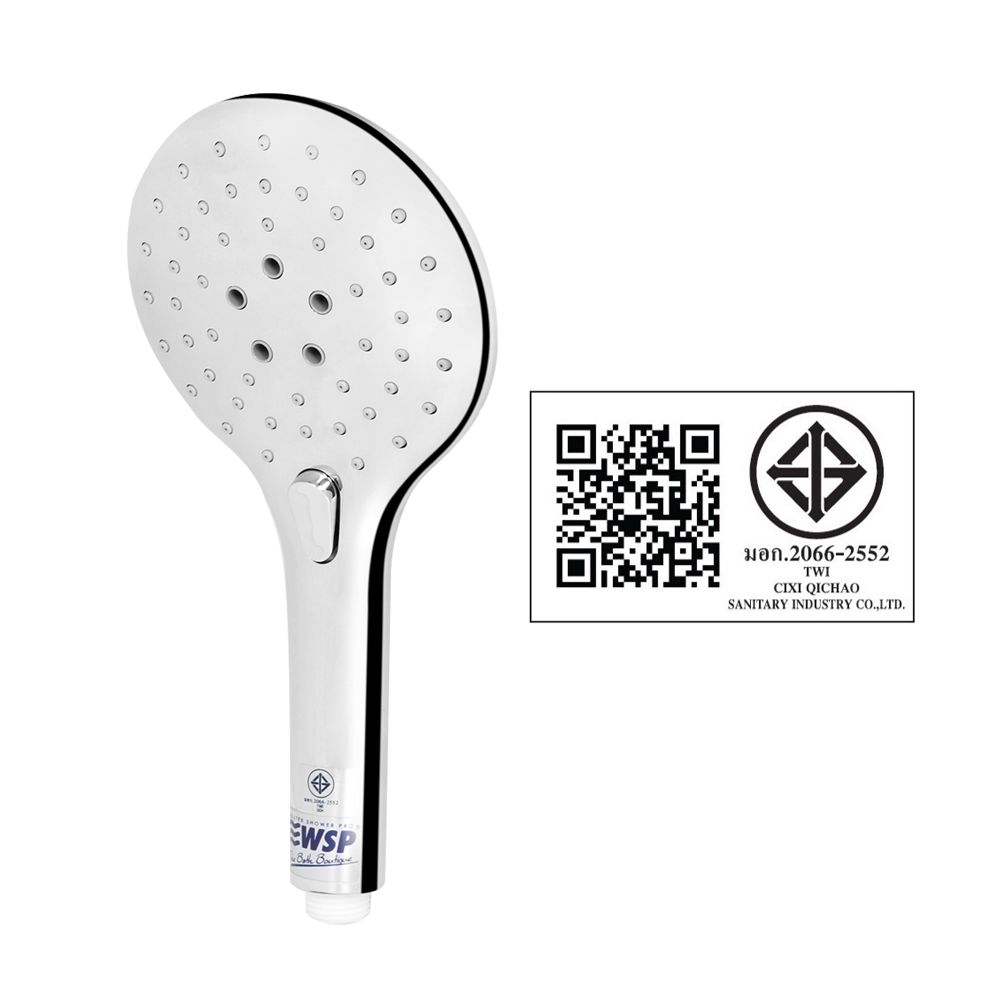 WSP หัวฝักบัว 3 ระดับ #313HC สีโครม