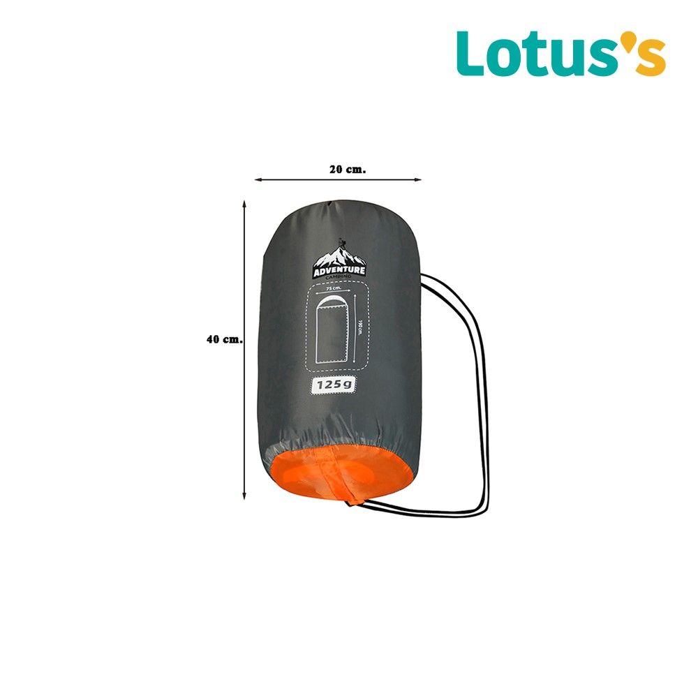 LOTUSS SLEEPING BAGS S24 125G 190X75 CM.