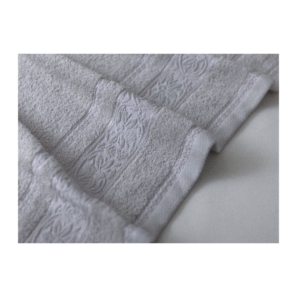 MOMENTO ผ้าขนหนูแพลทตินัม สีเทาเข้ม 27 X 54 นิ้ว