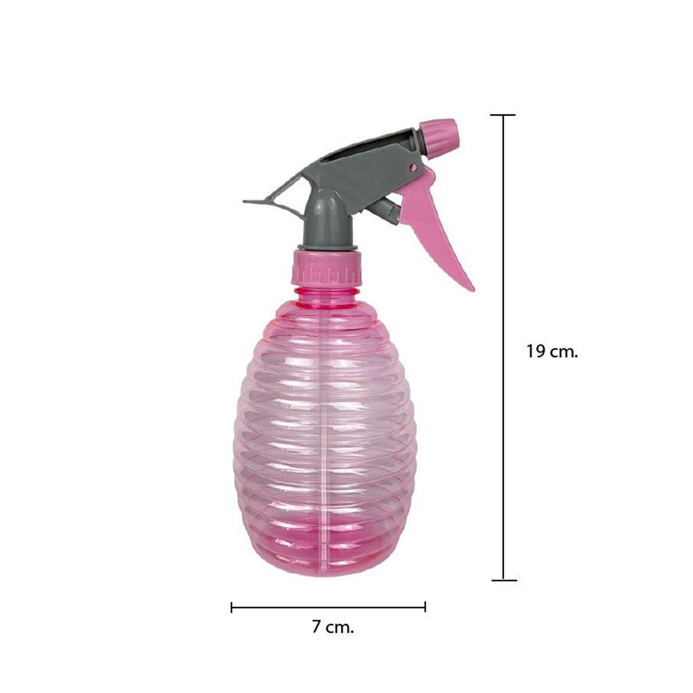 WATER SPRAY BOTTLE ROUND SHAPE 500ML. (ASSORTED)