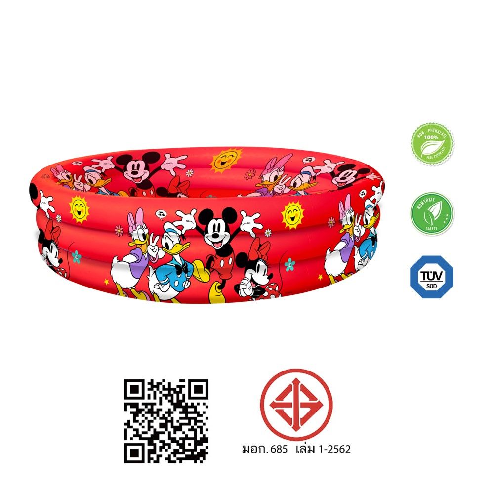 สระกลม MICKEY MOUSE 3 ชั้น 48 นิ้ว