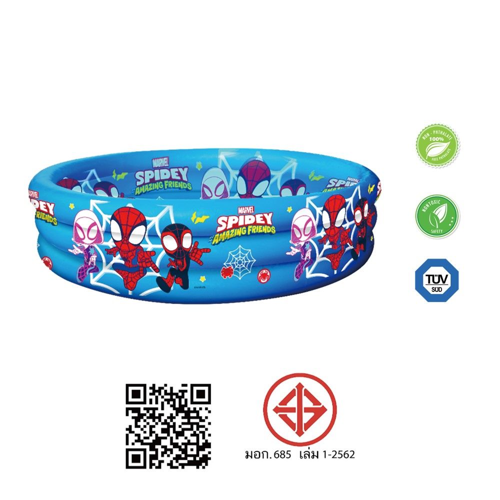 สระกลม SPIDER-MAN 3 ชั้น 48 นิ้ว