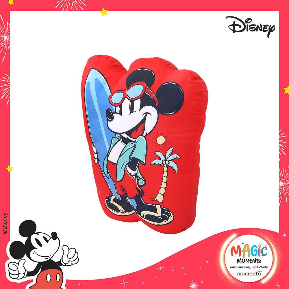 MT SHAPECUSHION MICKEY SUMMER24X24IN