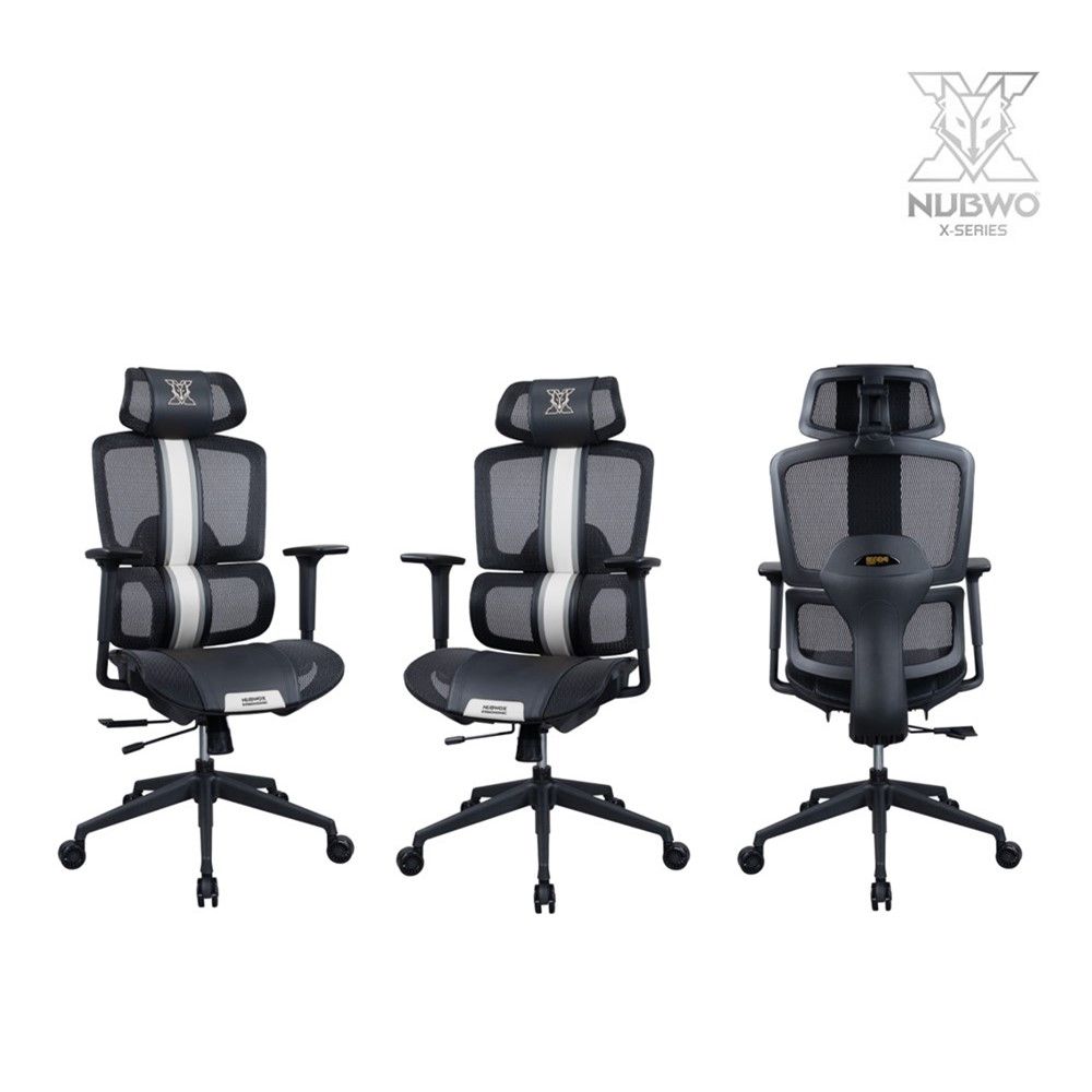 นับโว เก้าอี้เพื่อสุขภาพ NXRG01 สีขาว