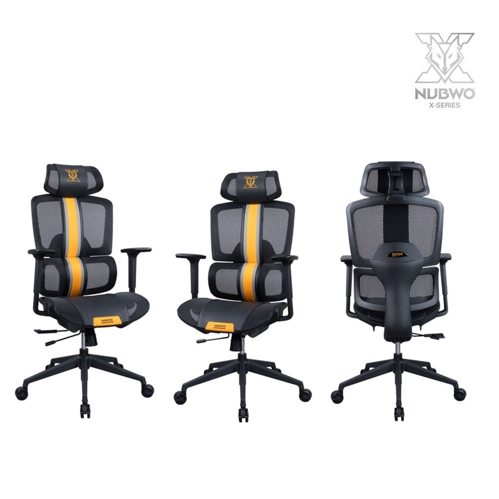 นับโว เก้าอี้เพื่อสุขภาพ NXRG01 สีส้ม