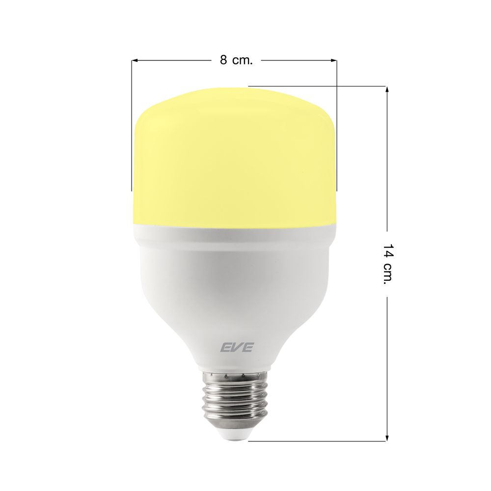 EVE หลอดLED ไฮวัตต์ SHOPBULB E27 20W/WW
