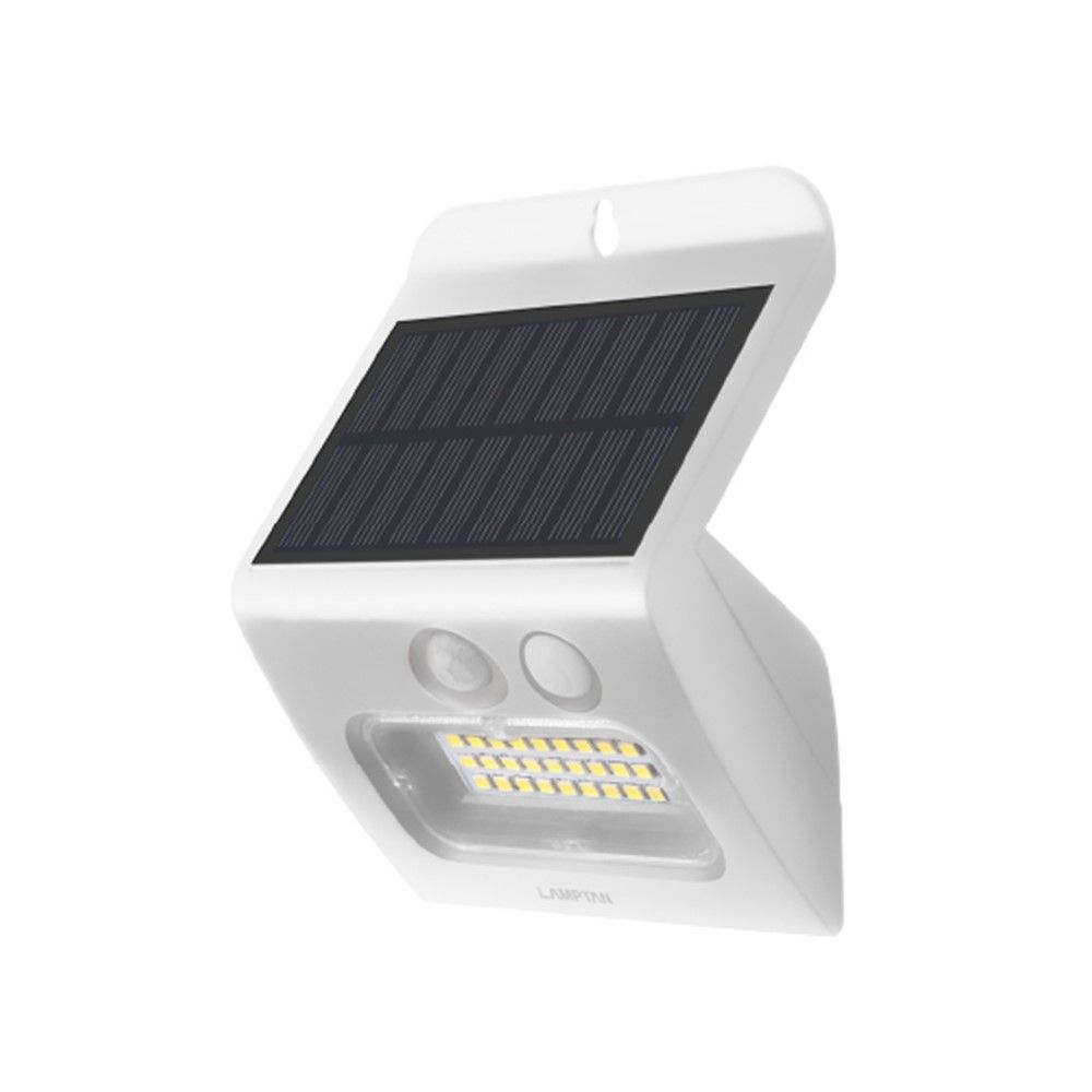 LAMPTAN ไฟโซล่า ผนังนอกลูน่า 3.5วัตต์ CW