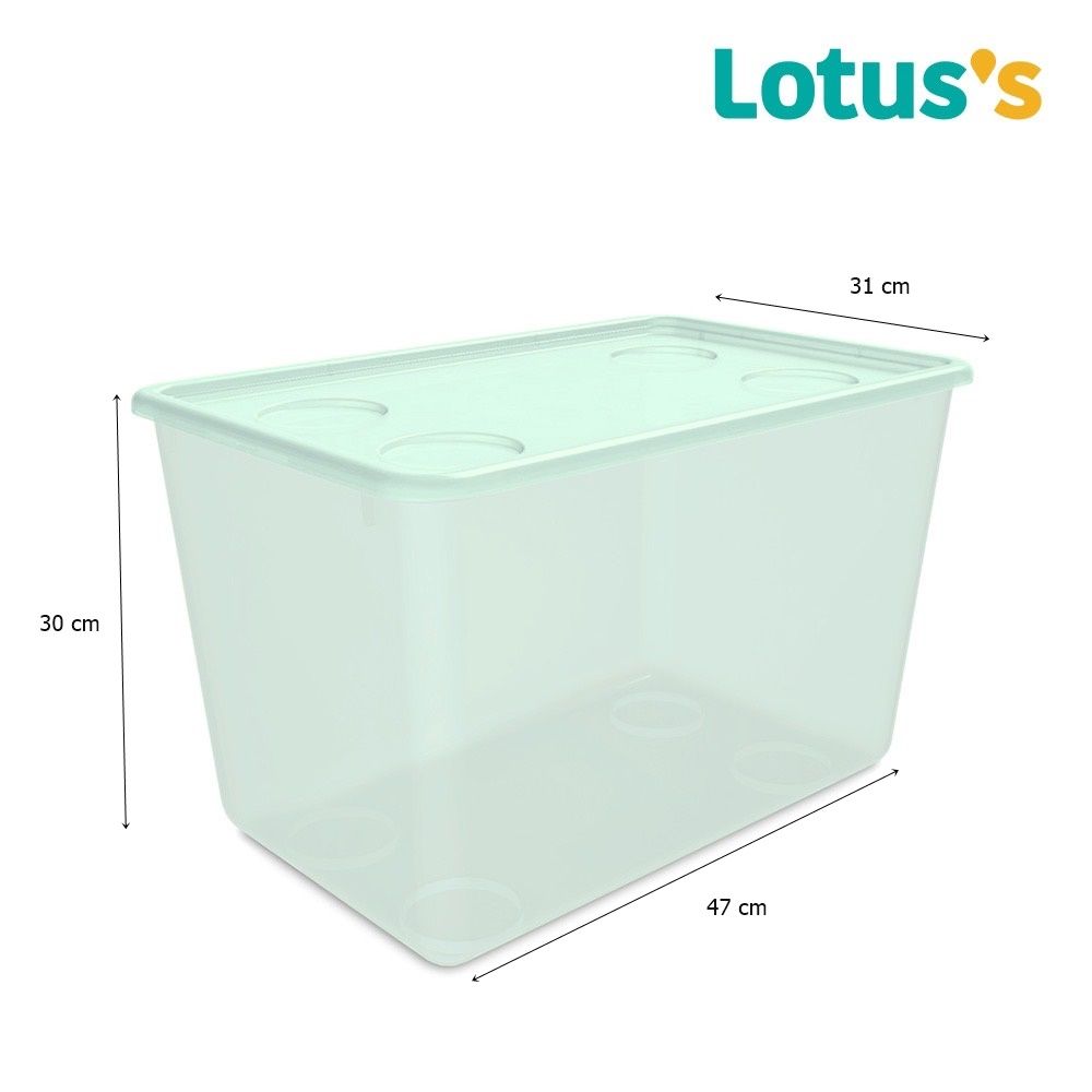 LOTUSS PORGAIZING BOX GREEN 30 LITRE 275-2