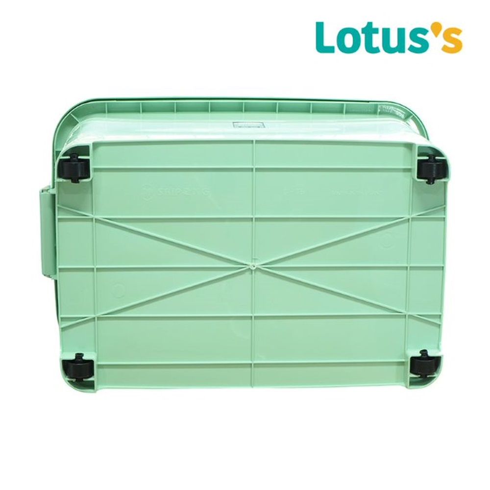 LOTUSS PLASTIC BOX GREEN PASTEL 75 LITERS