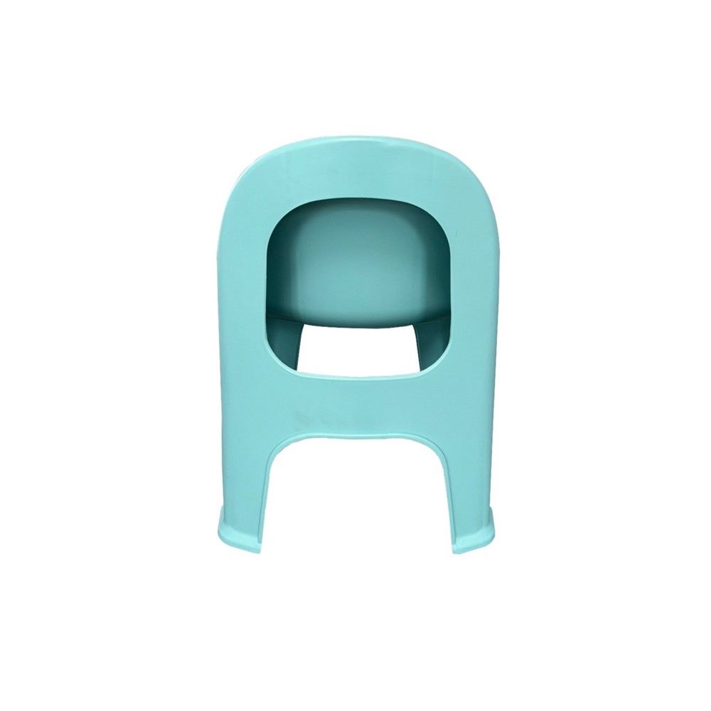 เก้าอี้เตี้ยมีพนักพิง รุ่น MINI HEALTHY สีเขียว