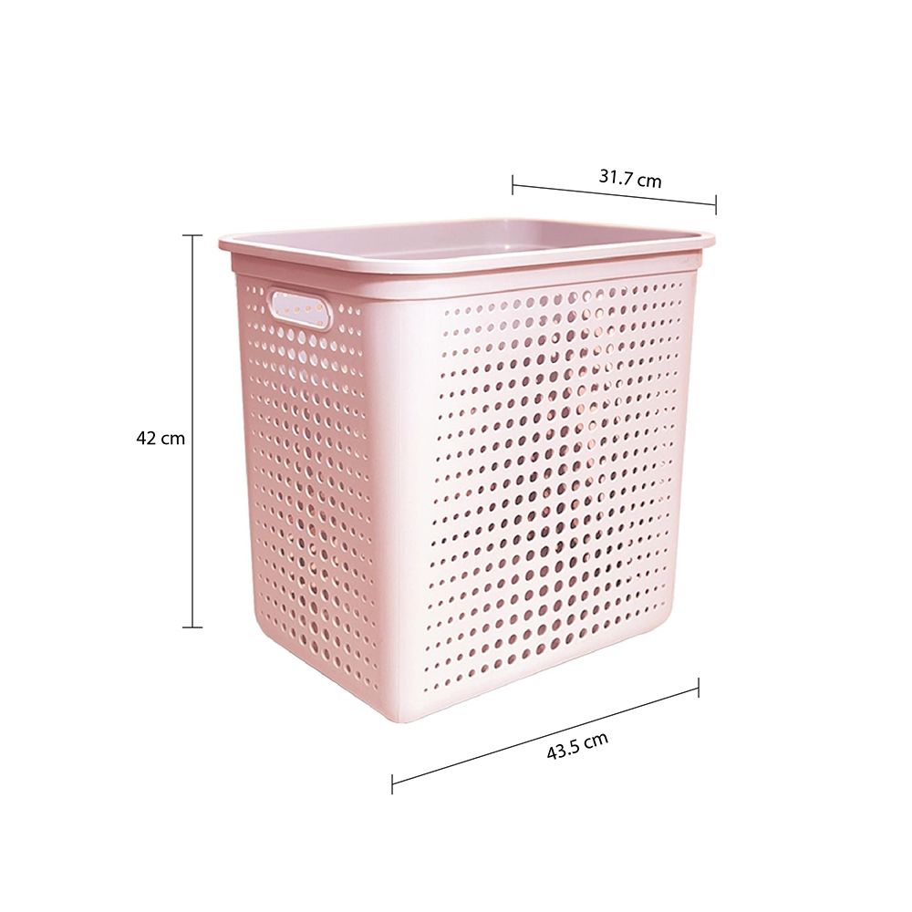 DKW LAUNDRY BASKET BUBBLE PINK PASTEL