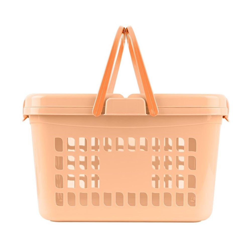 JCJ ตะกร้าปิกนิกฝาเปิด-ปิด NO.2208 (คละสี)