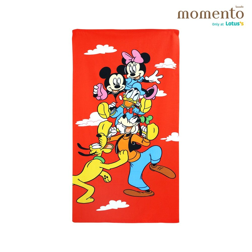 โมเมนโต ผ้าขนหนู ดิสนีย์ 27X54 นิ้ว (คละแบบ)