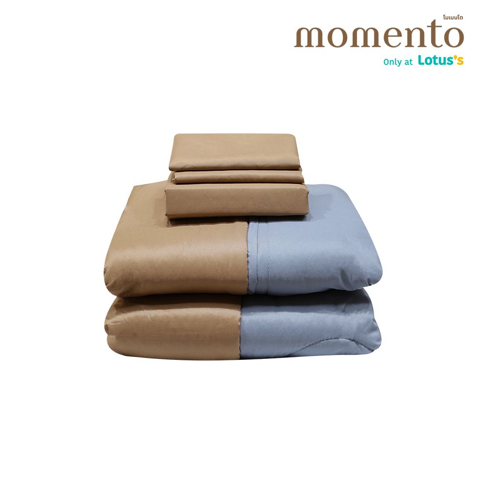 MOMENTO BIAB MICRO BROWN/GREY 3.5 FT. + QUILT