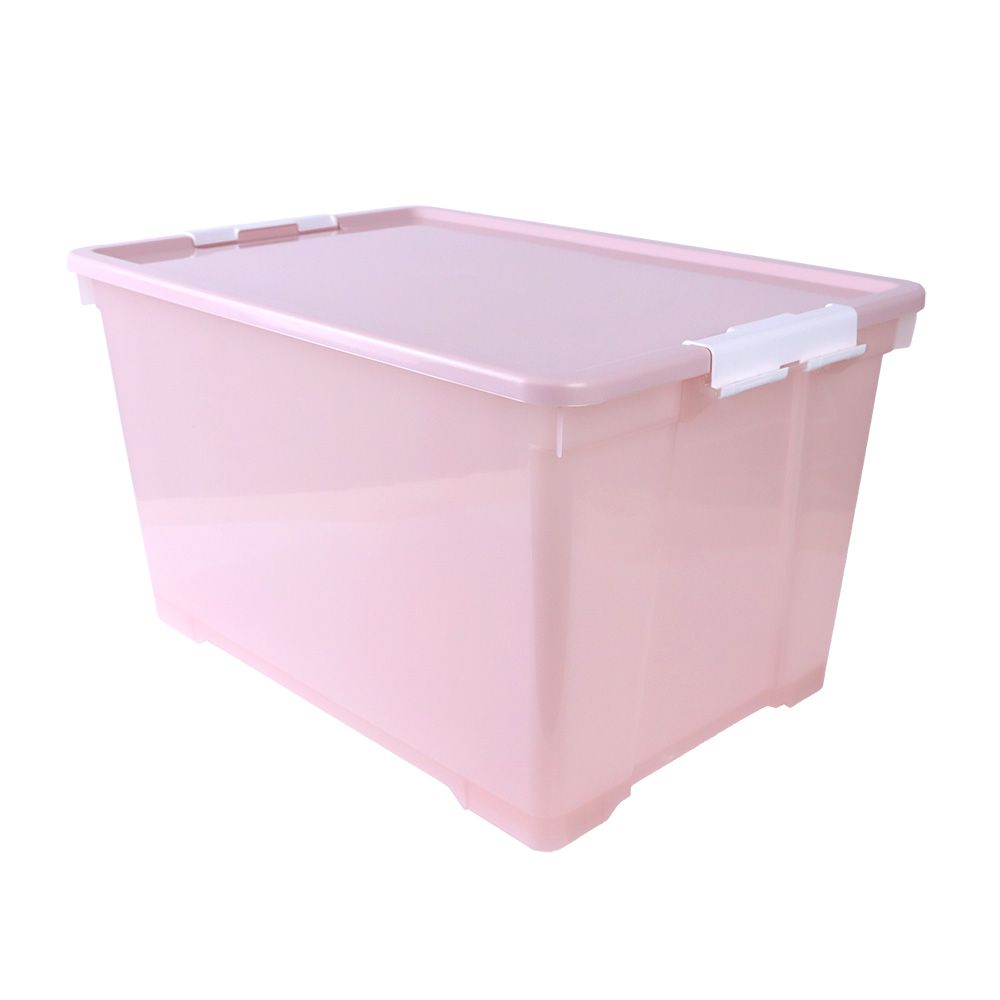 LOTUSS กล่องคอนเทนเนอร์ สีชมพู 6664 60 ลิตร