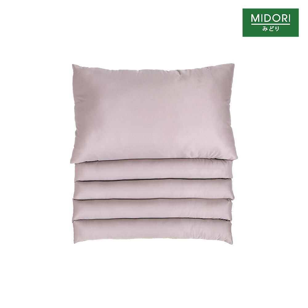 มิโดริ หมอนสุขภาพกันไรฝุ่น ปรับได้ 8ระดับ 18X28นิ้ว (คละแบบ)