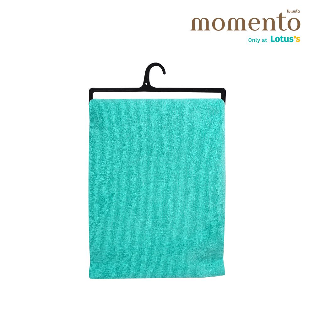 MOMENTO ผ้าขนหนูเสมือนคอตตอนเขียว 27X54 นิ้ว