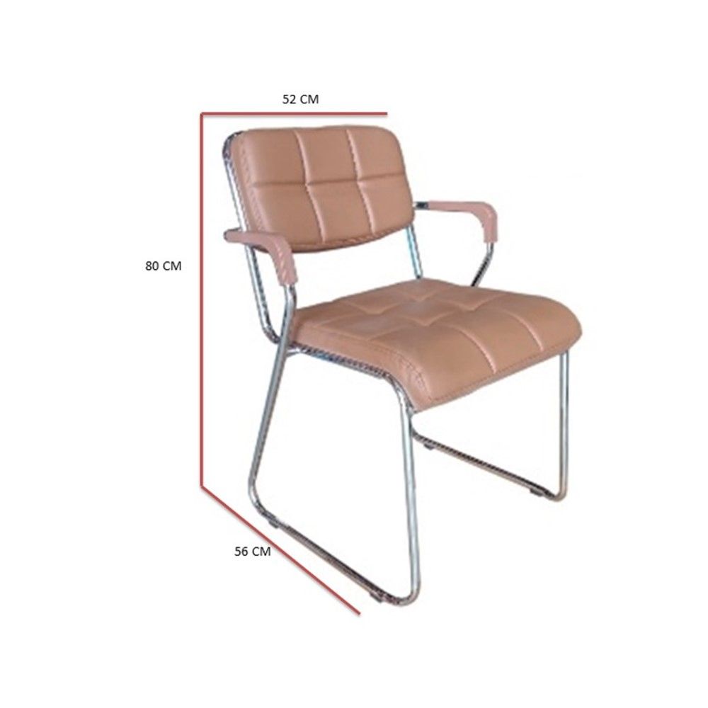 CHAIR SPEED-ARM BROWN