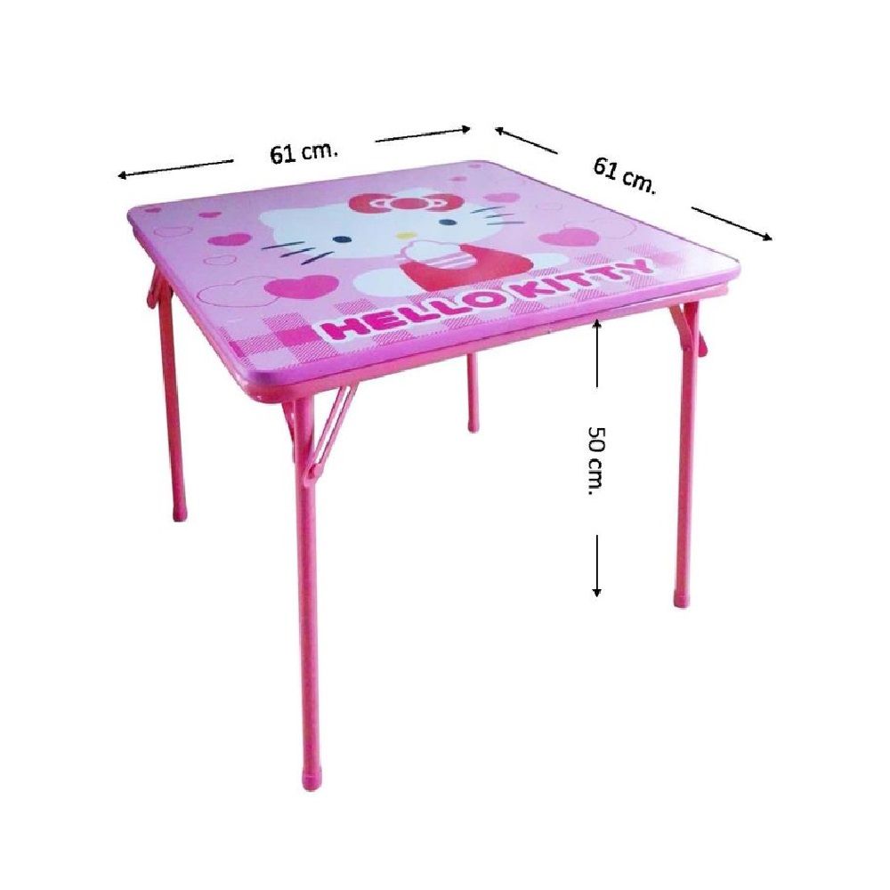 FOLDABLE TABLE CHILDREN 61X61X50 CM.(ASSORTED)