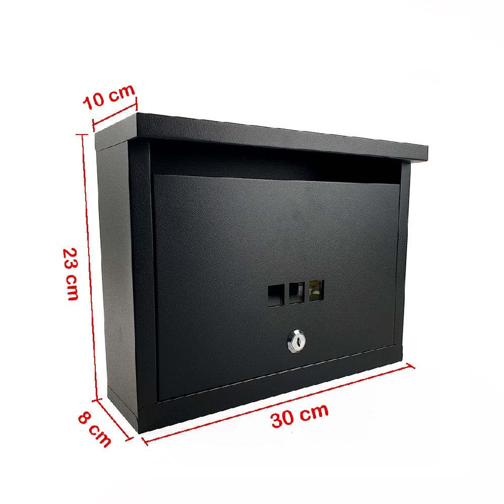 ROBIN ตู้รับจดหมาย 521 สีดำ