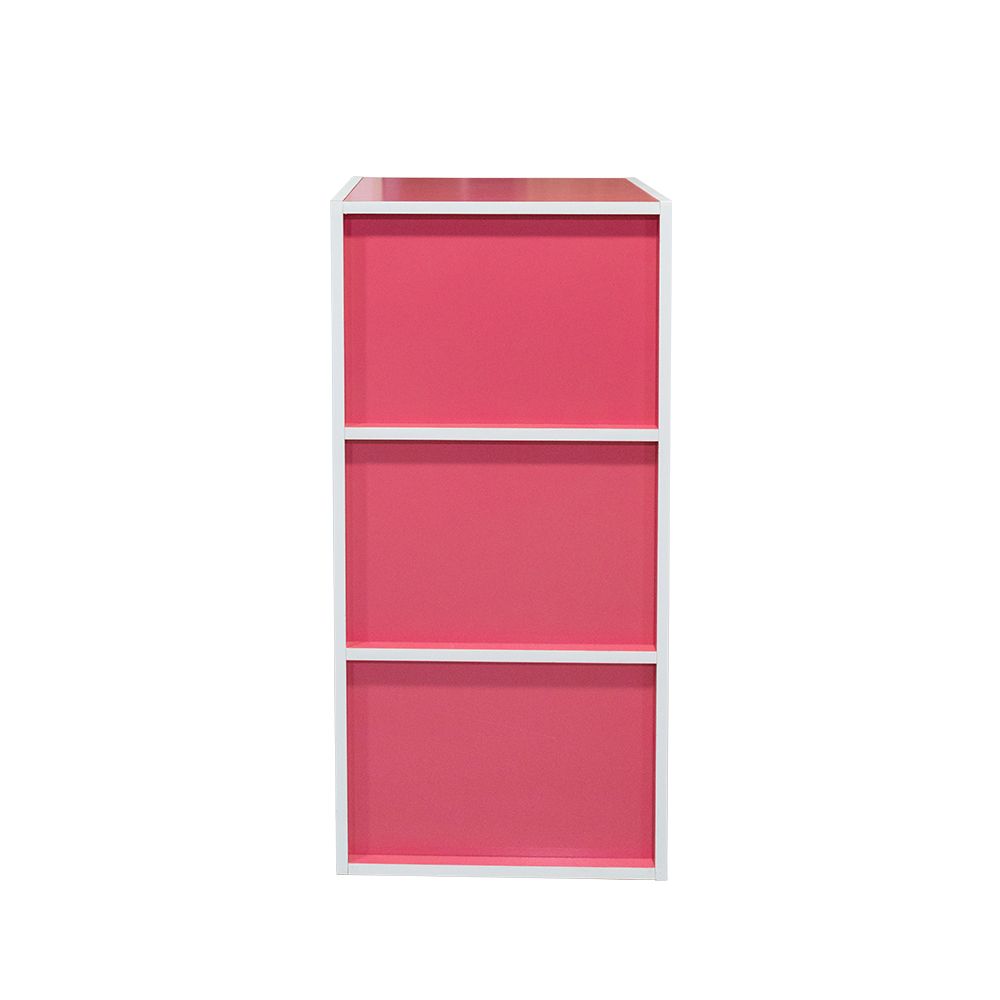 MULTI PURPOSE 3 TIER PINK 42X29X87 CM.