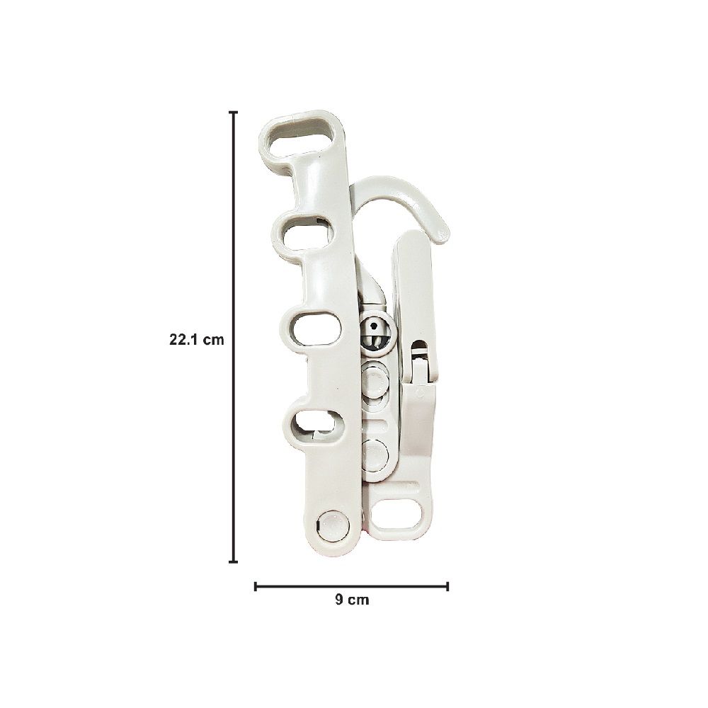 ราวแขวนเสื้อพลาสติกประหยัดพื้นที่