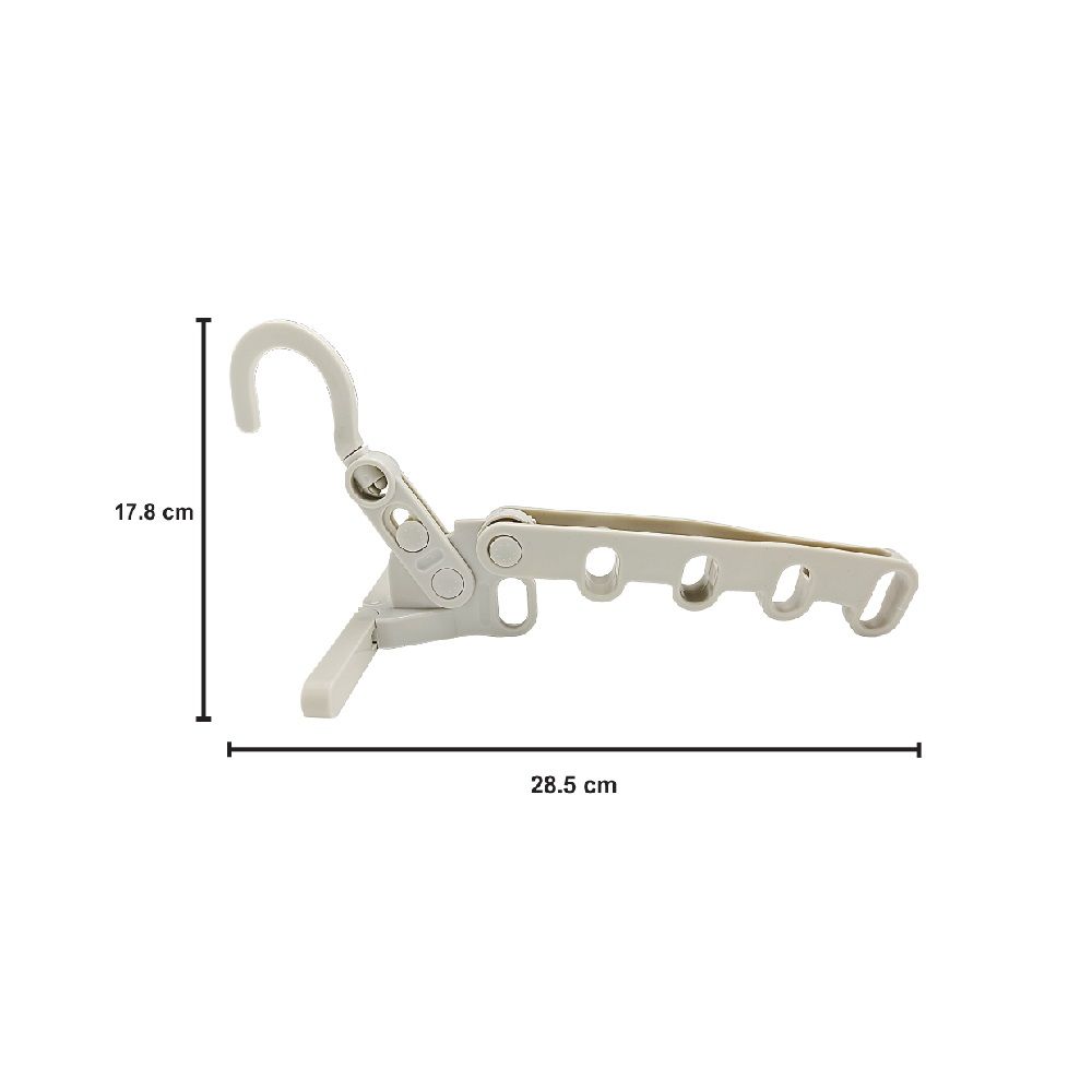 ราวแขวนเสื้อพลาสติกประหยัดพื้นที่