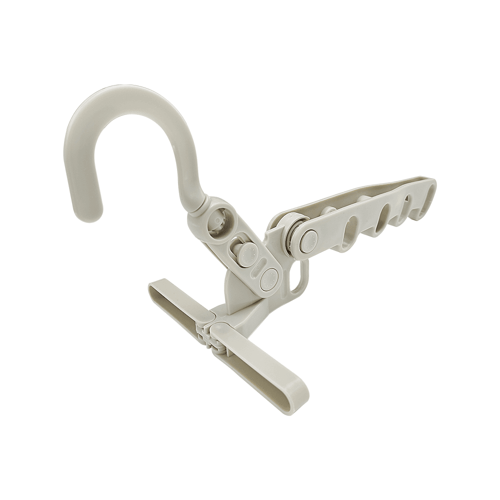 ราวแขวนเสื้อพลาสติกประหยัดพื้นที่