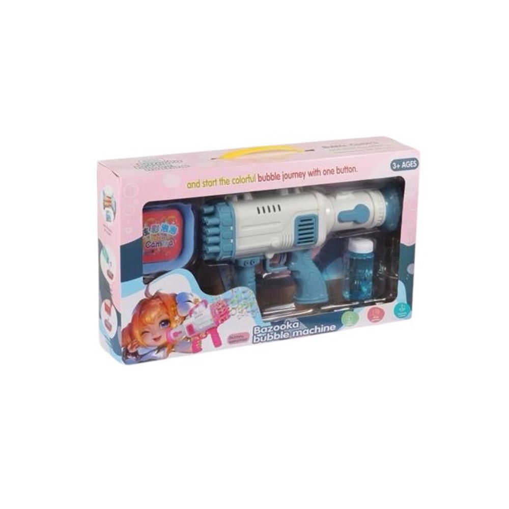 BUBBLE GUN IN BOX WT-119-9 (ASSORTED)