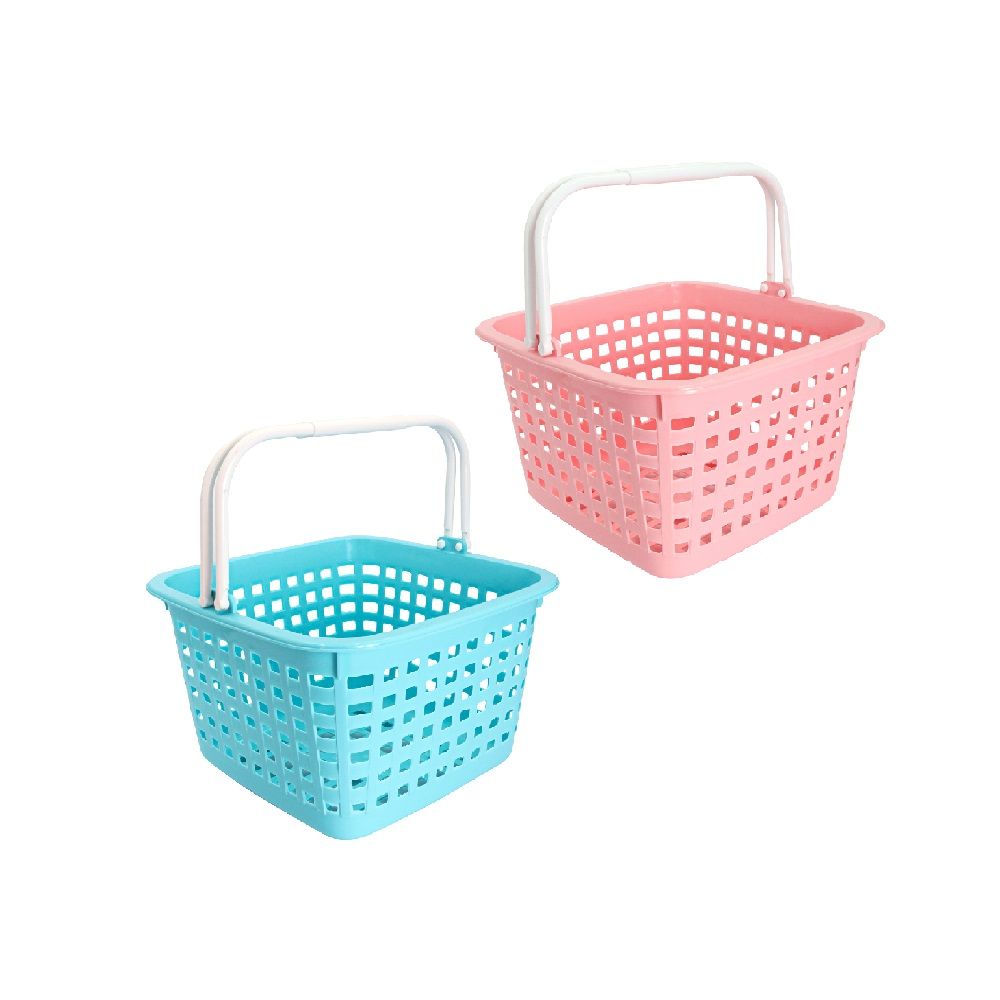 SMALL BASKET WITH HANDLES NO.3124 (ASSORTED)