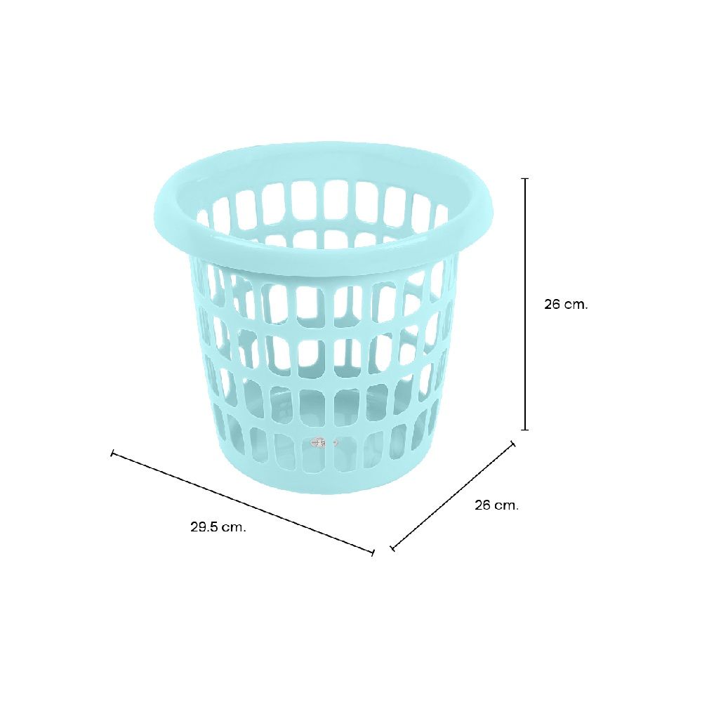ตะกร้าผ้าสีฟ้า NO.1134