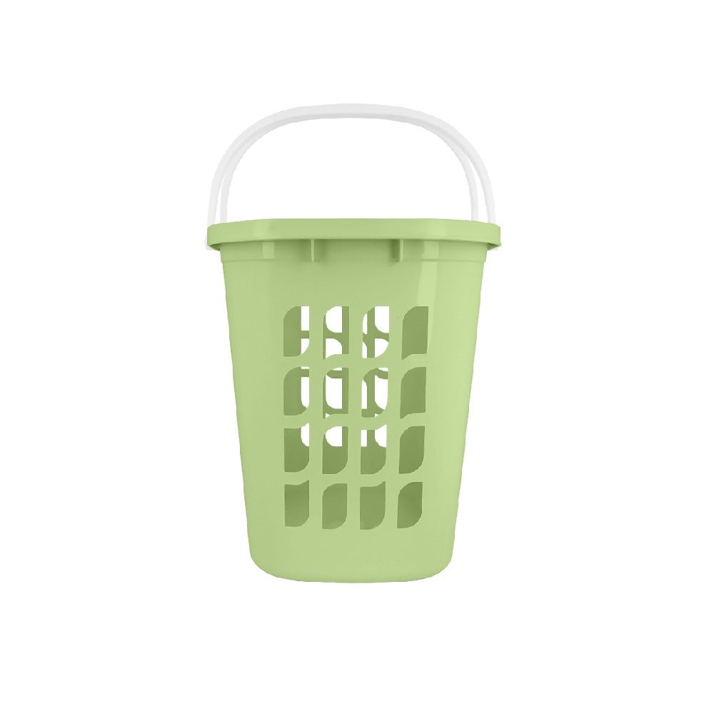BASKET WITH HANDLE GREEN NO.4211