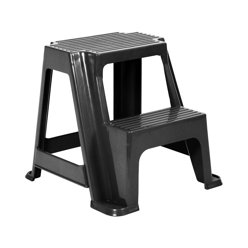 เก้าอี้ 2 ชั้น เก้าอี้บันได สีดำ