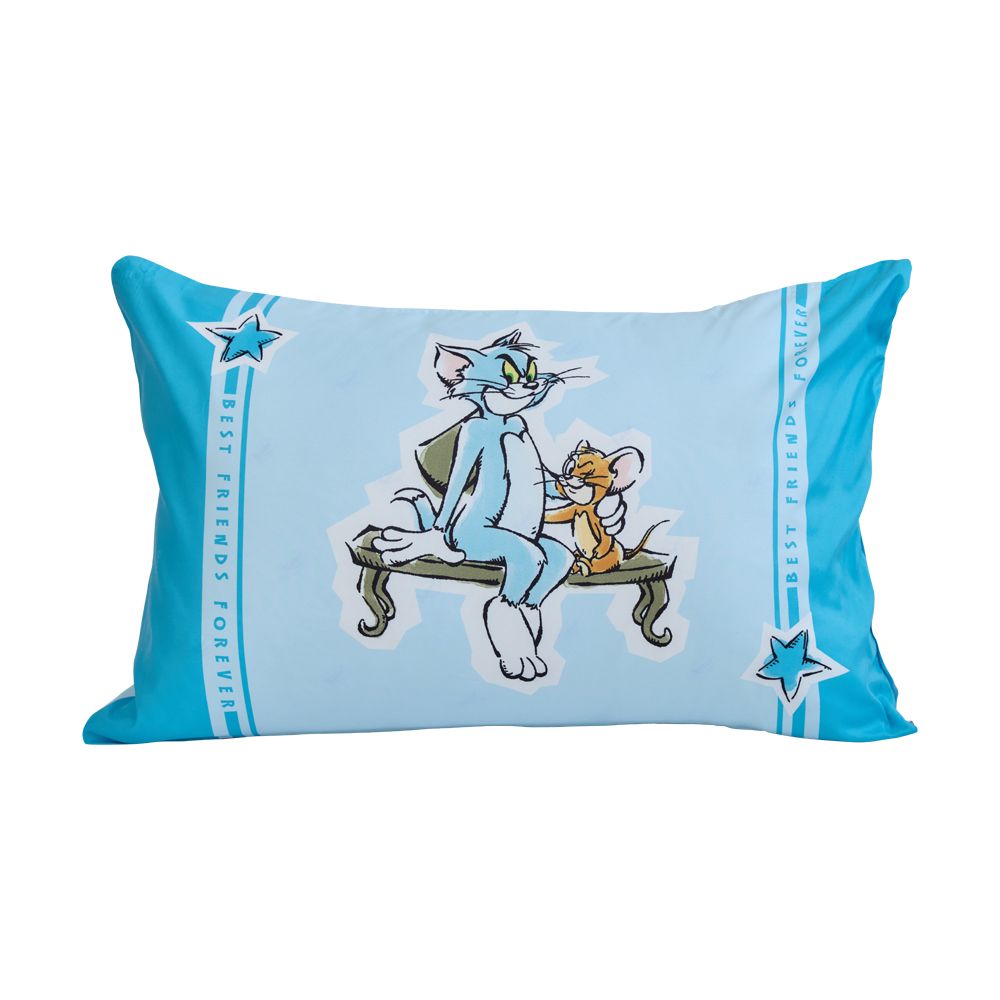 SATIN PLUS PILLOW TOM JERRY 19X29 INCH(ASSORTED)