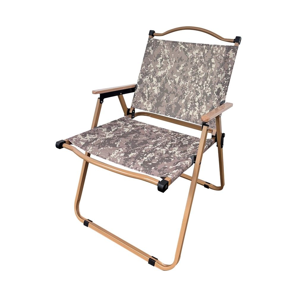 เก้าอี้แคมป์ปิ้งพับได้ลายพราง