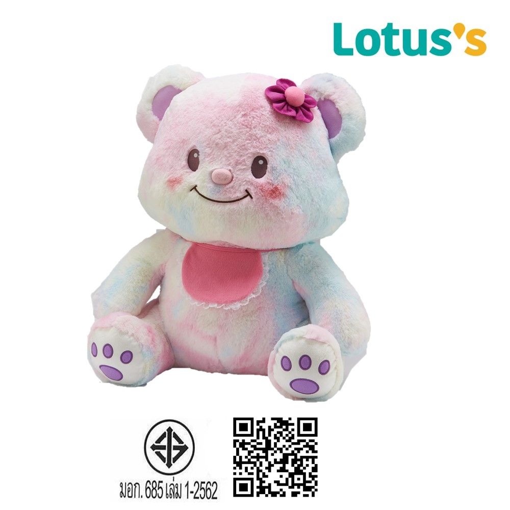 โลตัส ตุ๊กตาหมี สีรุ้ง SIZE M