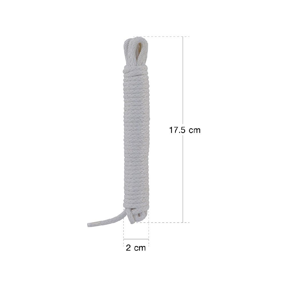 ELEGANCE เชือกลูกเสือสีขาว 5 เมตร