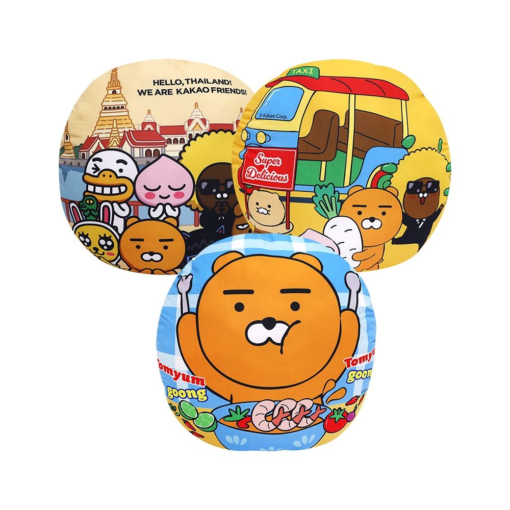 โมเมนโต หมอนอิงกลม KF 24X24 นิ้ว (คละแบบ)