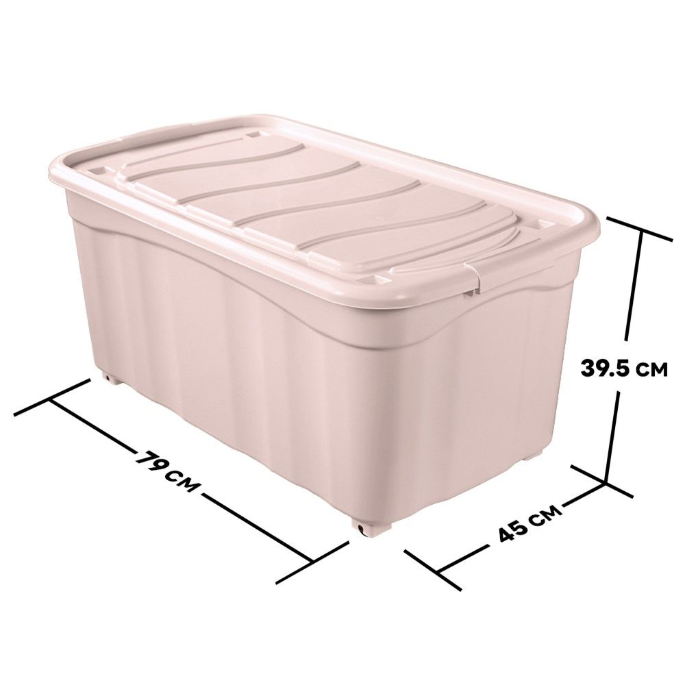 STORAGE CONTAINER COLER CREAM 90 L.