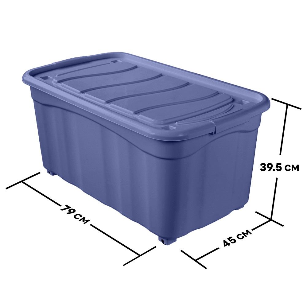 STORAGE CONTAINER COLER BLUE 90 L.