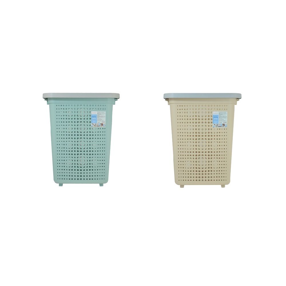 MOMENTO ตะกร้าผ้าล้อลาก (คละสี)