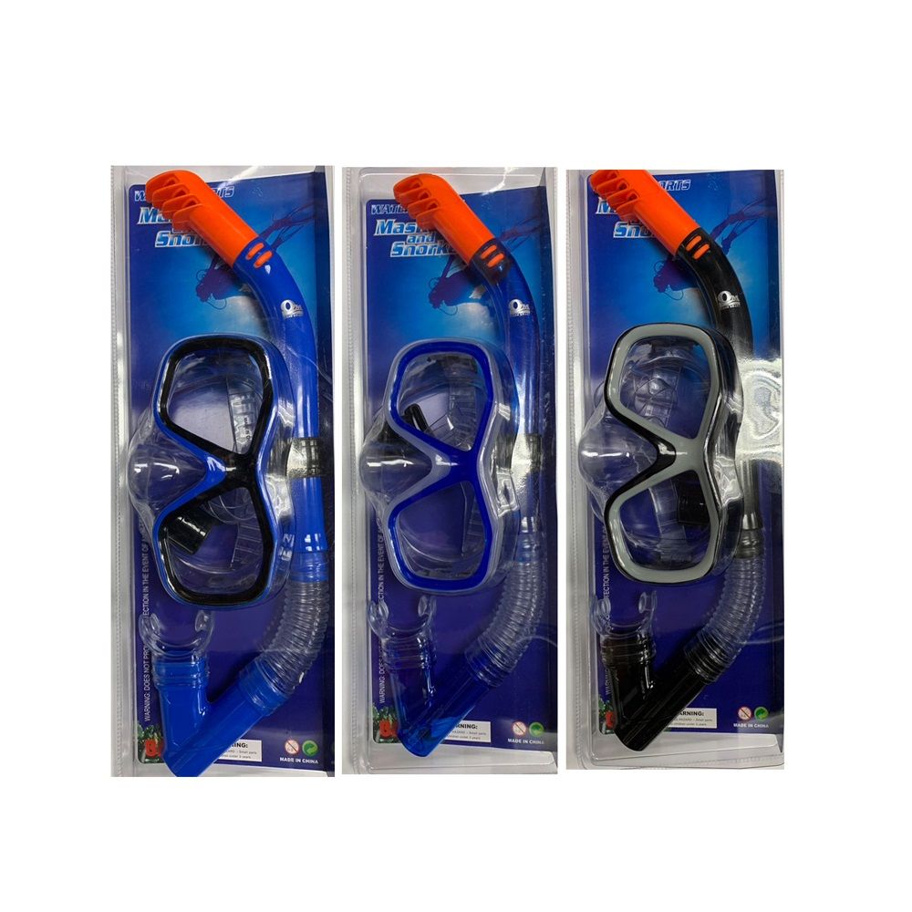 ชุดหน้ากากดำน้ำ (คละสี)